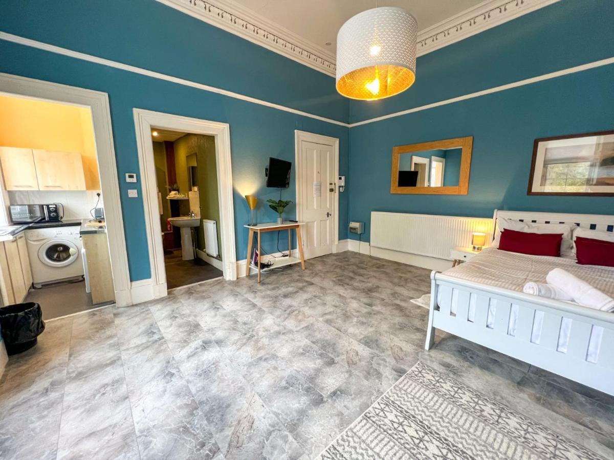 Cozy Studio Apartment Of Glasgows West End Eksteriør bilde